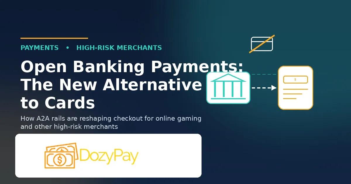 open banking payments for high-risk merchants